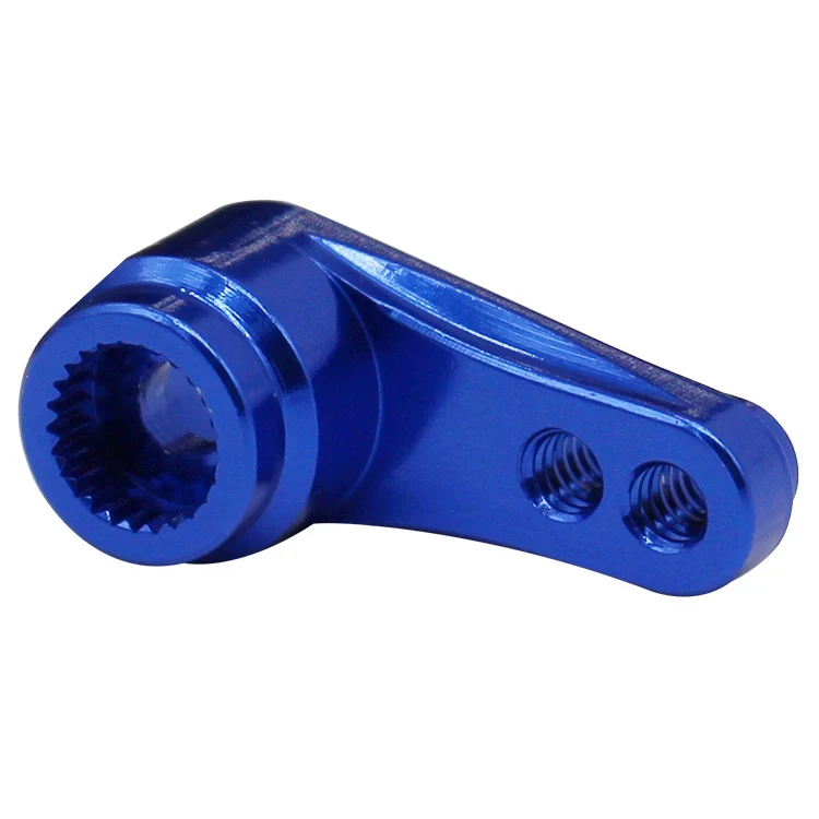 Hot Racing Blue 25T Servo Arm for Spektrum/Futaba Losi 1/10 Baja Rey​