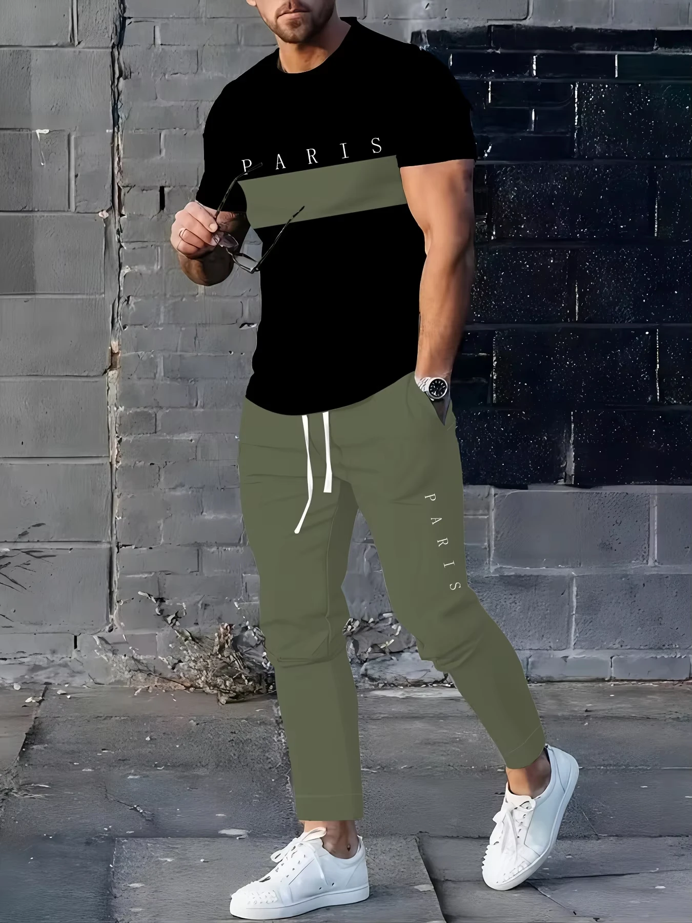 

Этот брючный костюм с короткими рукавами — бестселлер в Европе и Америке 2025 года. Новый быстросохнущий, удобный и модный.