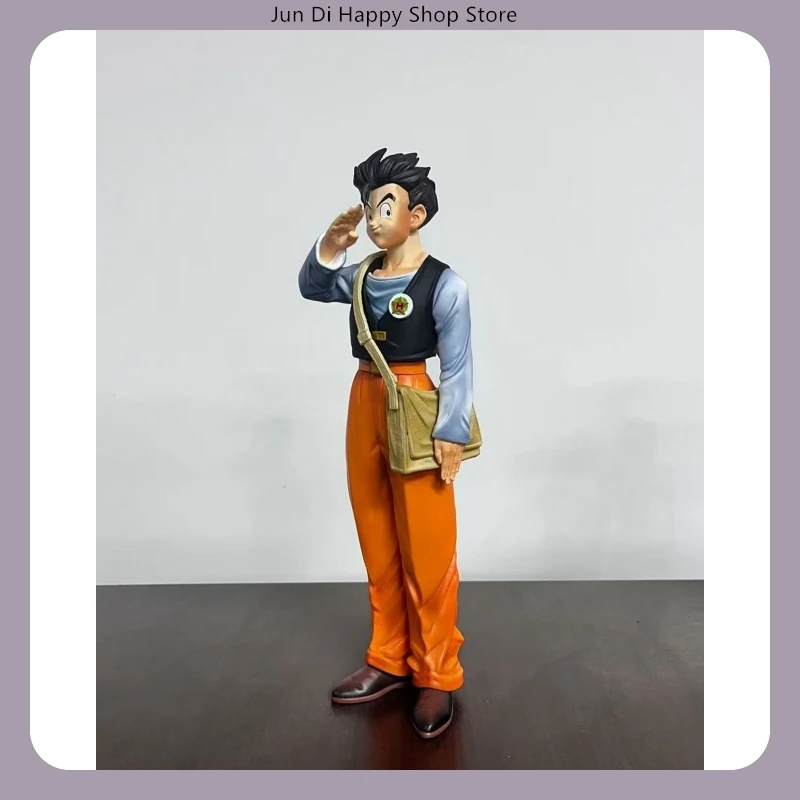 

31 см Фигурка Сон Гохана в школьной форме из Dragon Ball, поза на стойке, коллекционная аниме-статуэтка, настольная игрушка