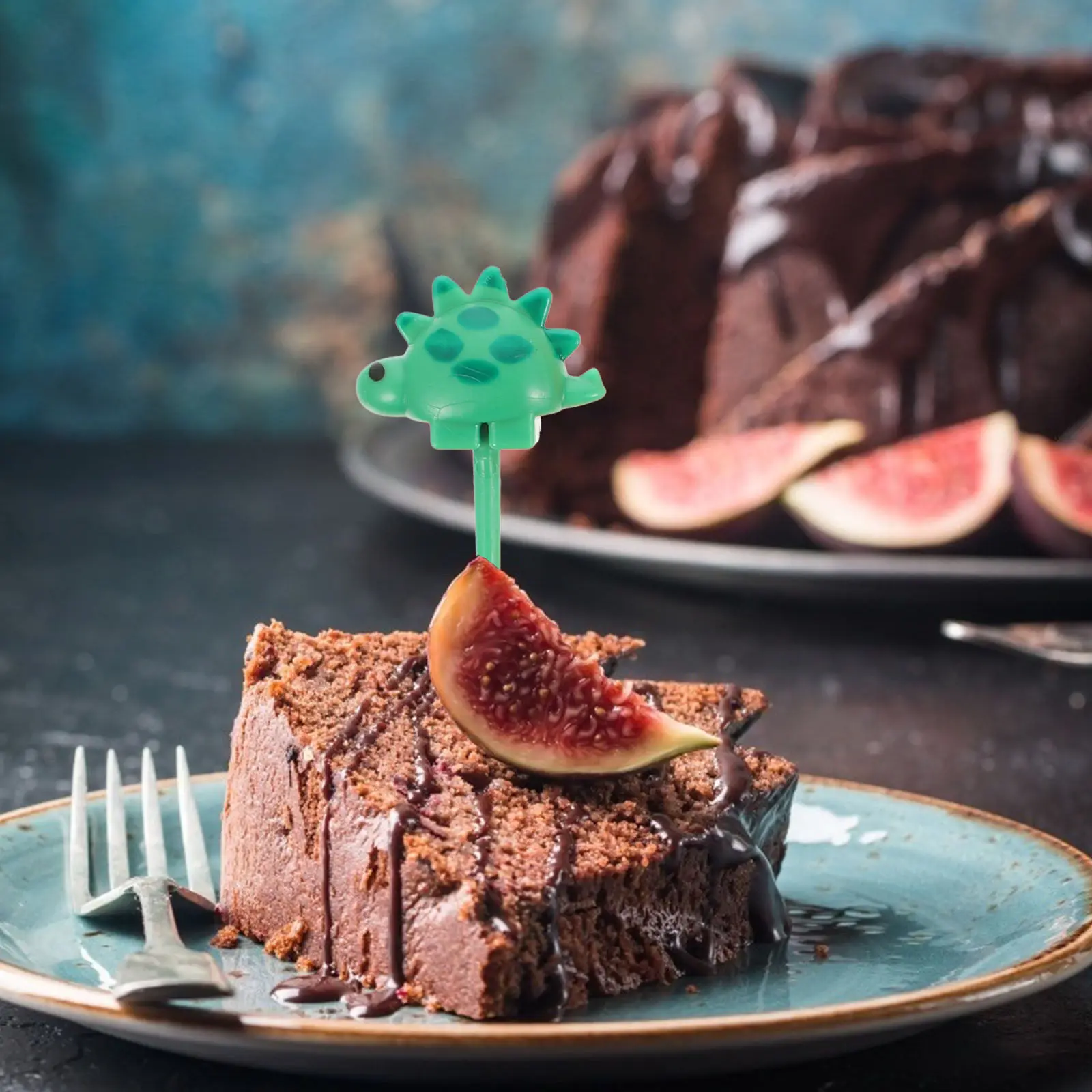 

Набор из 18 многоразовых пластиковых палочек для еды в виде динозавров, разноцветные, для фруктов, закусок, гамбургеров, салатов, десертов