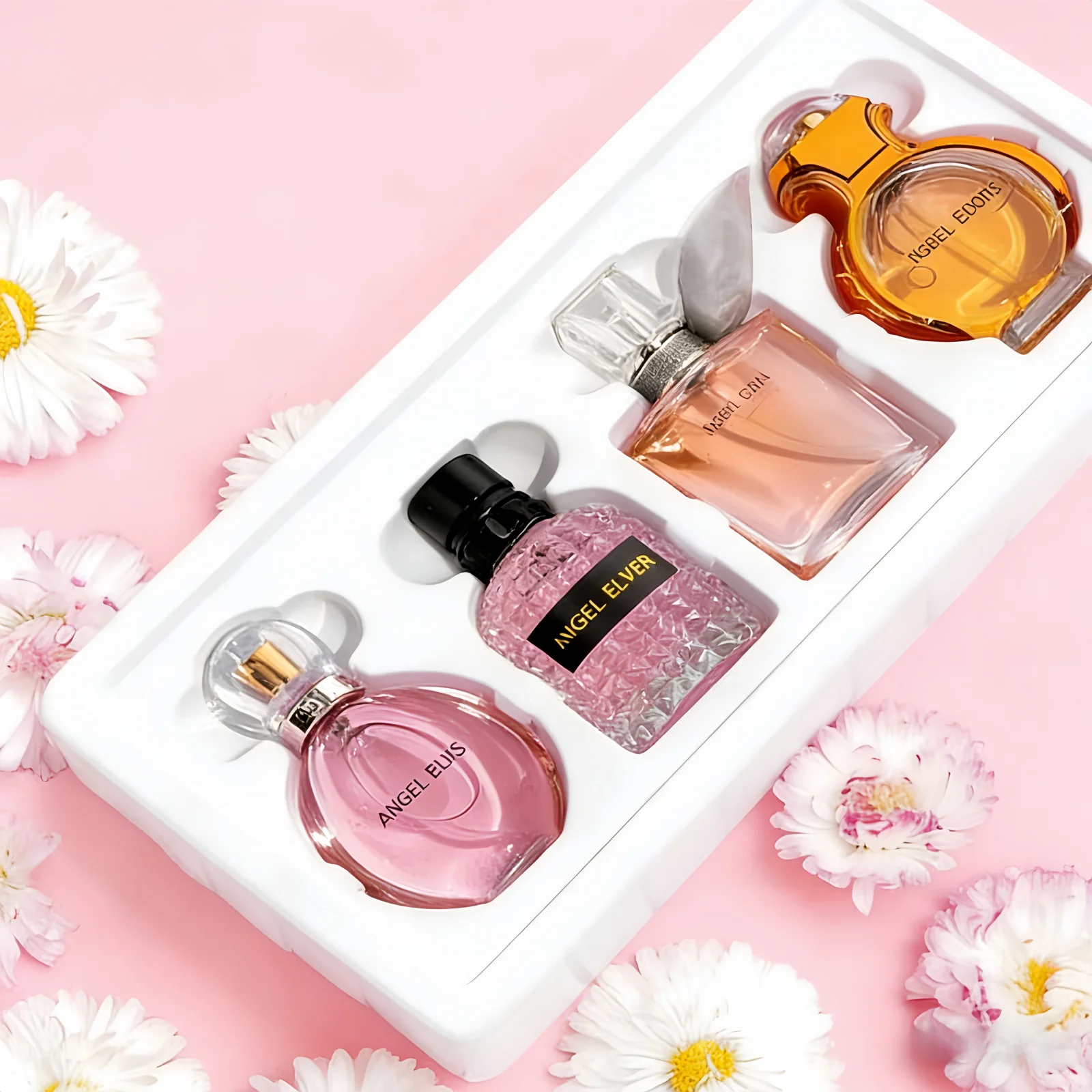

Floral Perfume Gift Set for Women Trio Eau de Toilette 3 Pcs Romantic Fragrance Kit Ladies Aromatic Body Spray Birthday Present