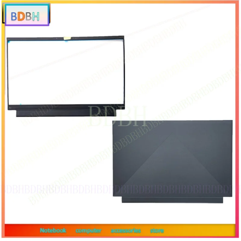 New 08MNTR 0HXRTH For Dell G15 5510 5511 5515 LCD Back Cover Rear Lid + Bezel