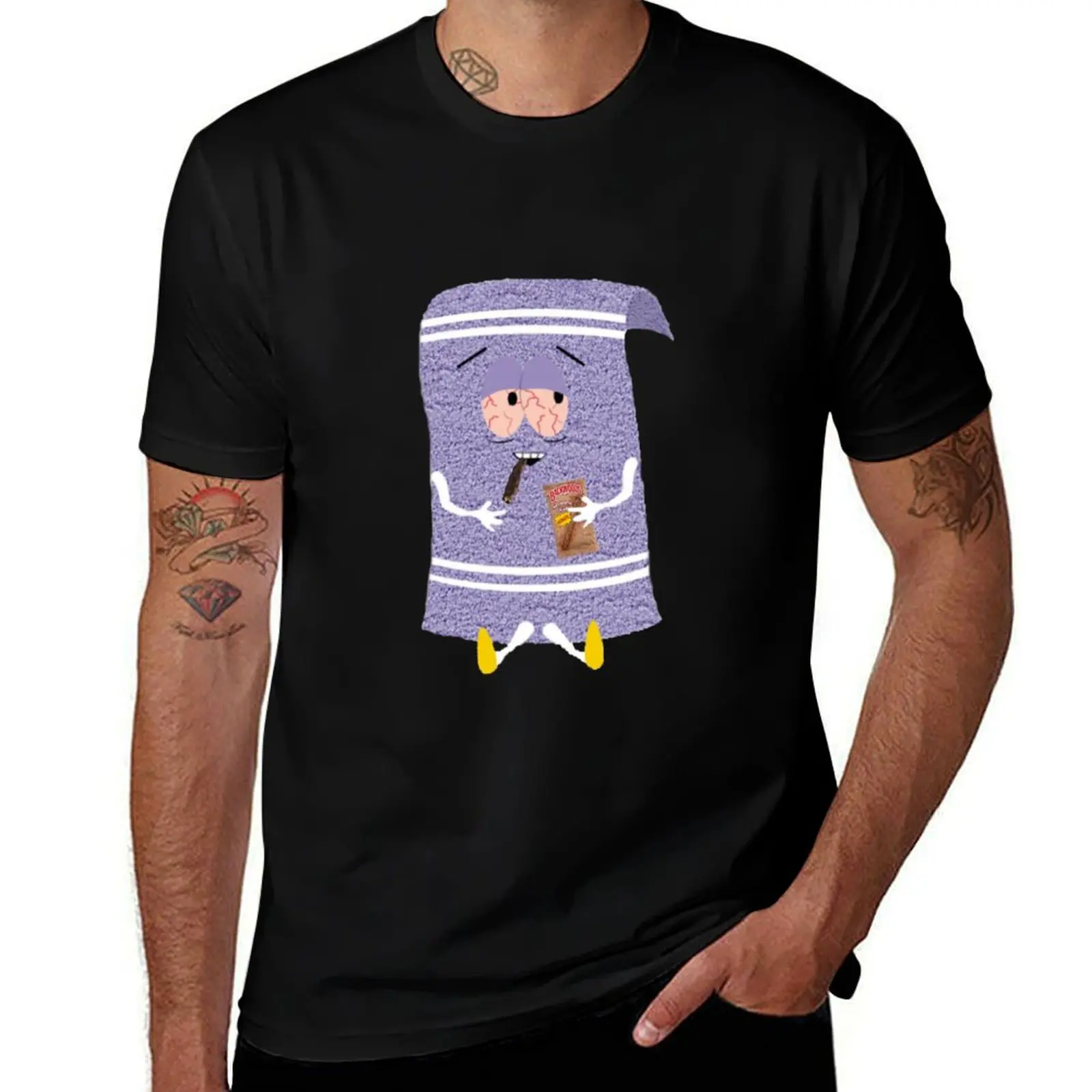 Baked towel T-Shirt Fashion Print Casual Short Sleeve
