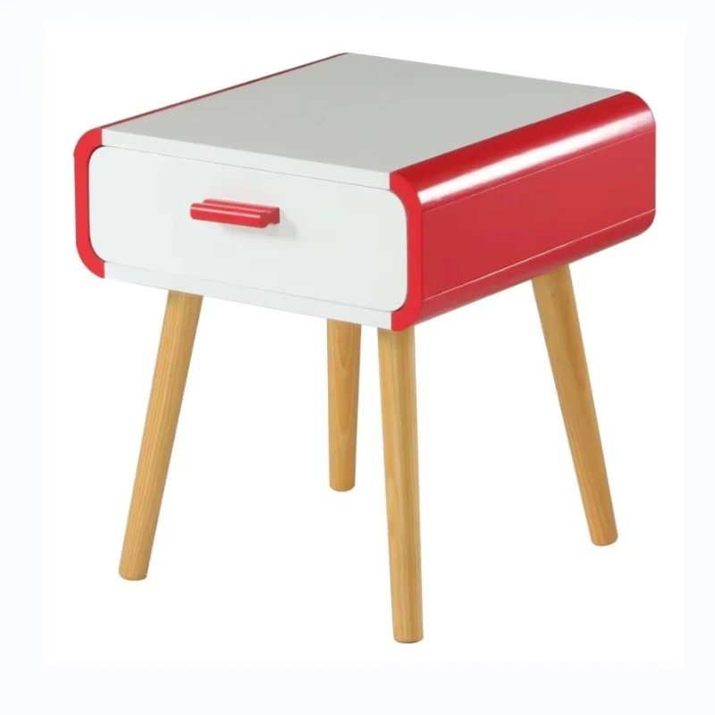 

Natural pine bedside table bedside table dormitory furniture, suitable for living room and bedroom