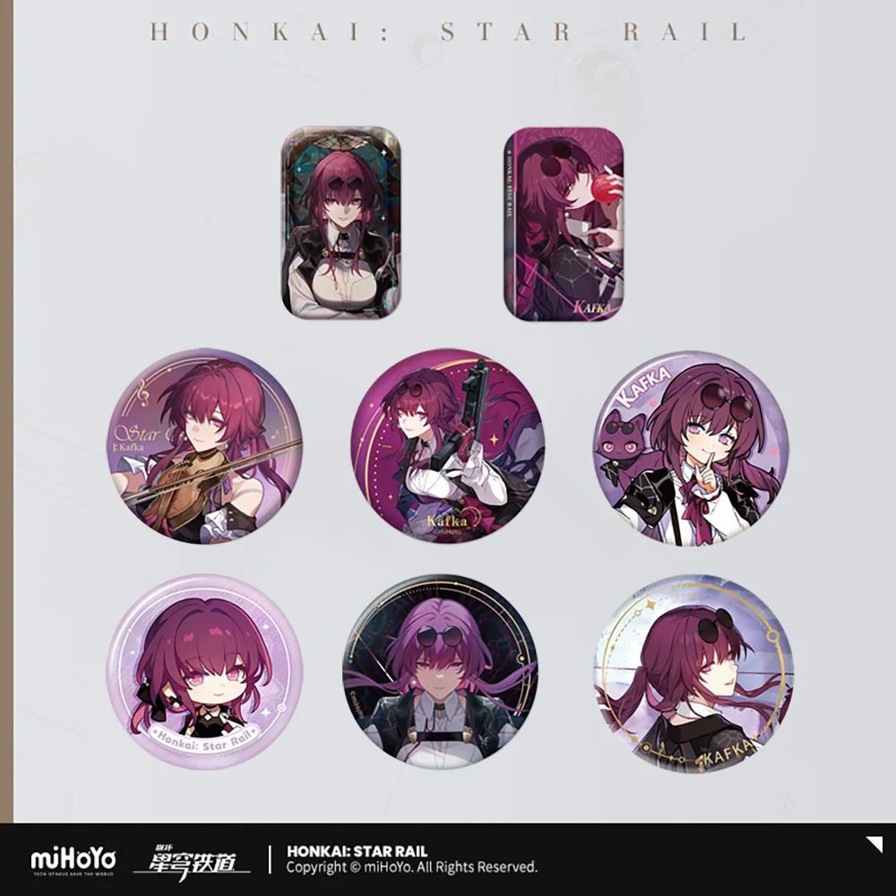 

Sunsyea Official Honkai Star Rail Merch From miHoYo Kafka Badge Anime Collection