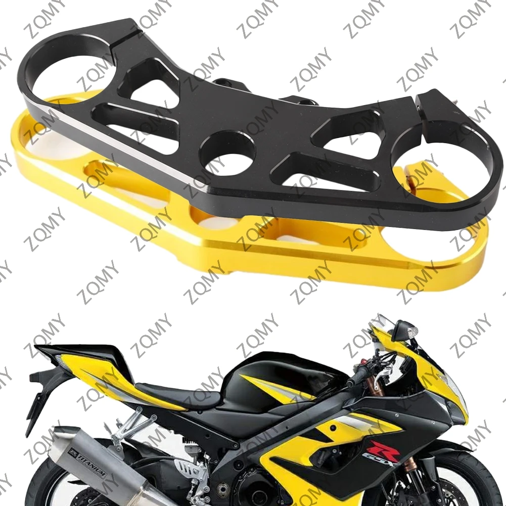 Fourche avant de moto, abaissement du Triple arbre, pince supérieure, joug pour Suzuki GSXR1000 GSX-R 1000 2005 2006