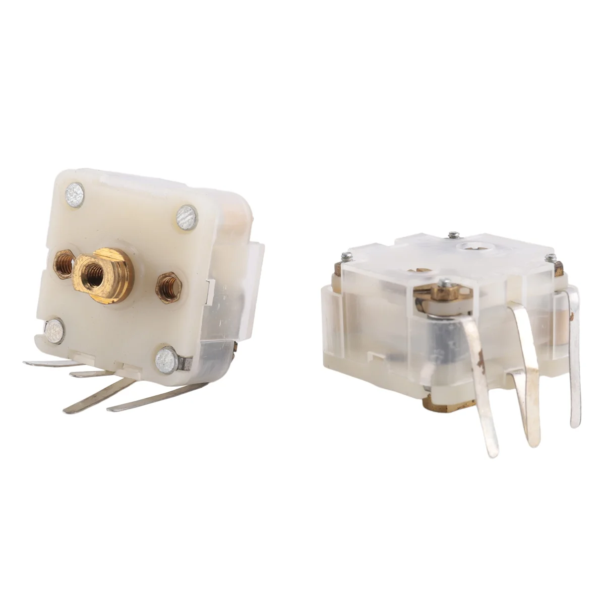 2 stuks 223F stijl dubbele 20pF variabele condensator voor FM-radio