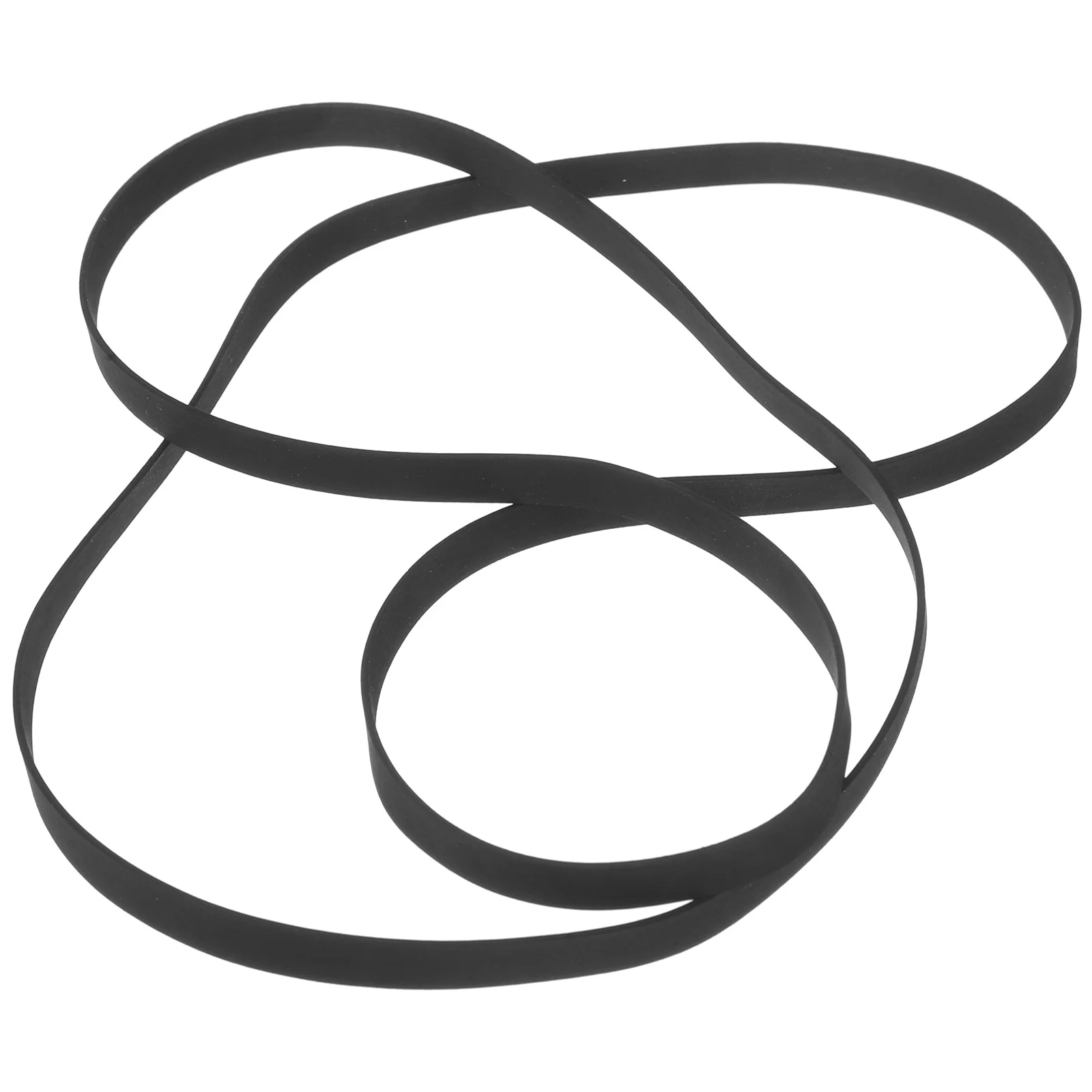 

Black Vinyl Record Player Belt Rubber Cassette Drive Belt Replacement For Tape Recorder Maintenance Durable Stretch Resistant