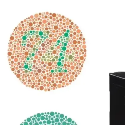 2025 Ishihara Color Blindness Book 38 Plates Optometry Screening Tool With Eye Shading Lenses For Professional Use