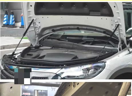 

Комплект из 2 газовых упоров капота (амортизаторов) для Mercedes-Benz EQS V297 2021-2026, передние, карбоновые