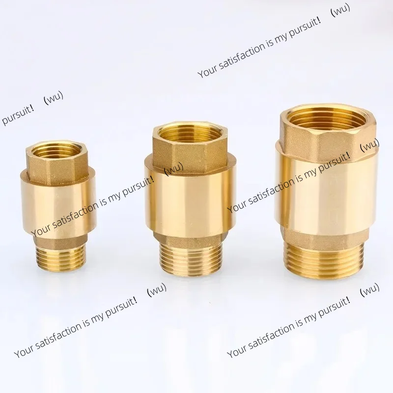 For Pipeline Connections 1PCS Brass Check Valve Female And Male Thread Backflow Prevention Check Valves 1/2