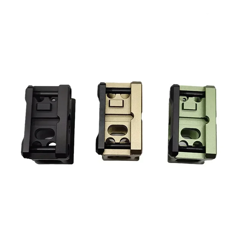 Unidade tática ao ar livre suporte de aumento rápido montagem riser para imimpoint compm5s compm5b t2 romeo5 e dever rds para trilho 20mm