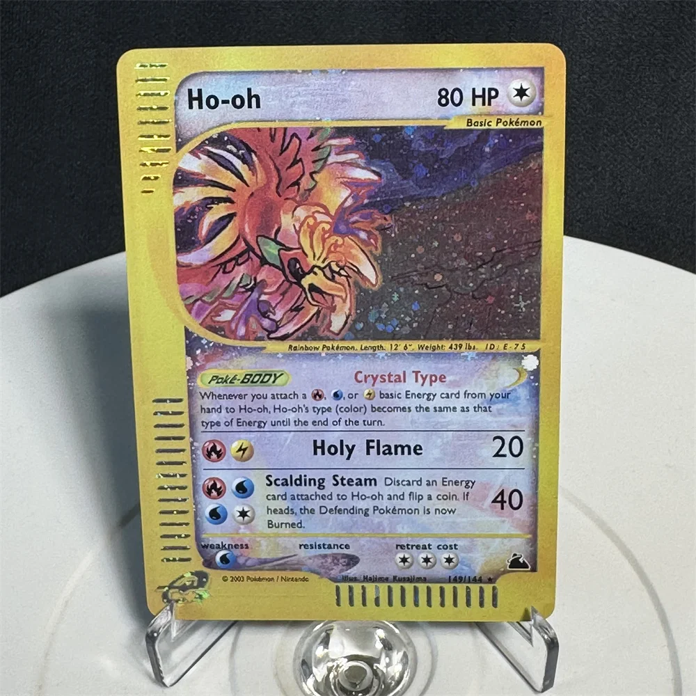 Pokemon Cards Foil Flash Card Sword & Shield Promos/Silver Tempest Series Regidrago Charizard Christmas Present Proxy Card