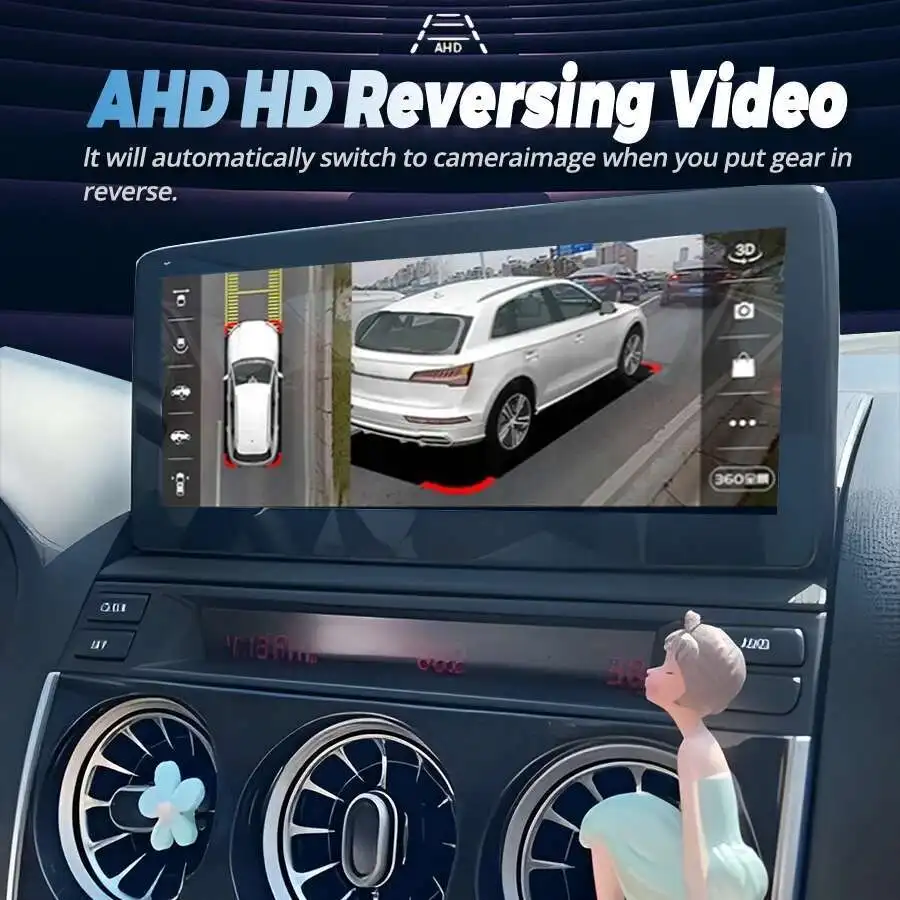 Автомобильное радио Navirider для Mazda 6, GPS-навигация, стерео, аудио, видео, аксессуары, Android 14, Wi-Fi Carplay DSP, 2 din, видеоплеер