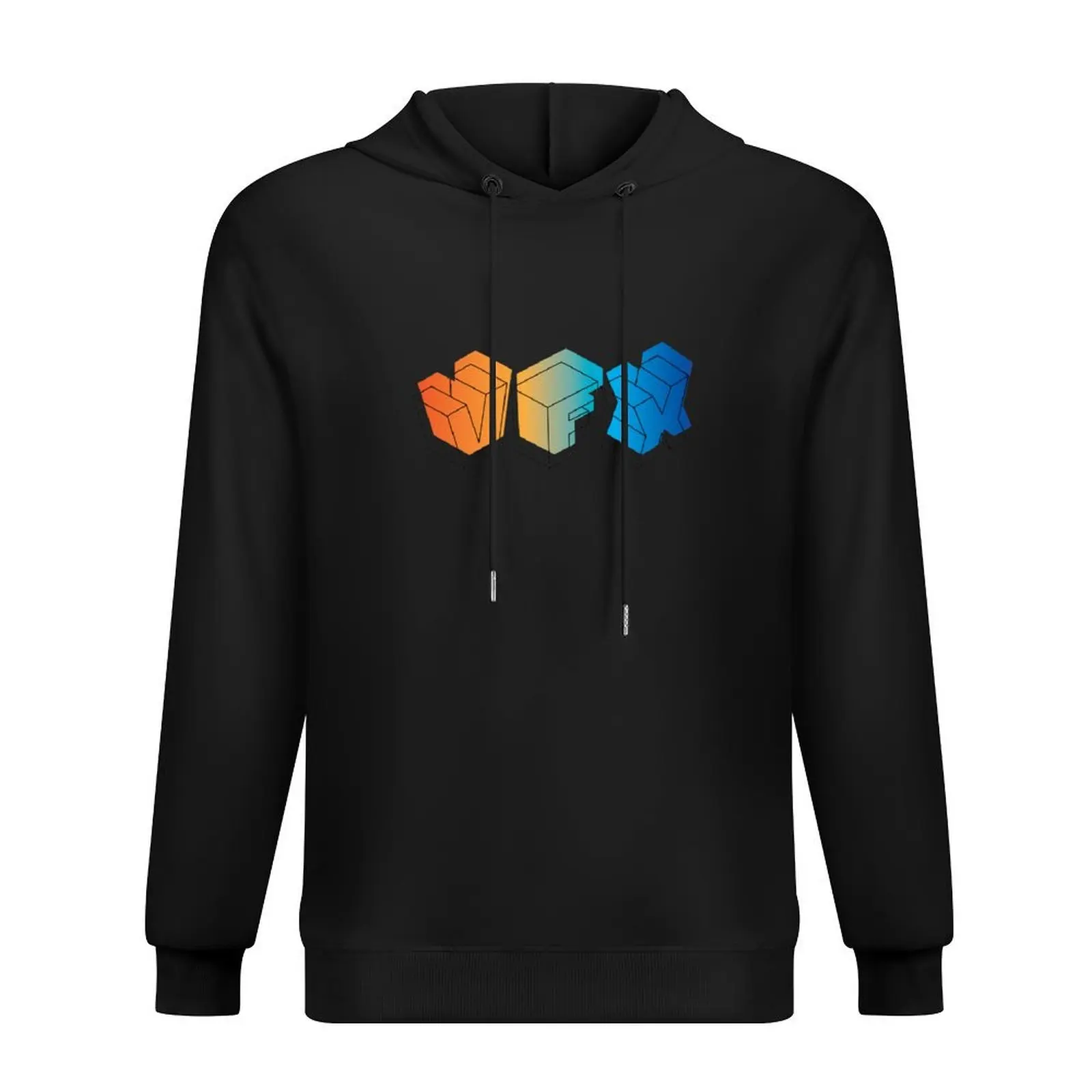 

Offset Outline VFX Sunset Gradient Letters Hoodie men clothing korean style clothes men's sweat-shirt set hoodie men