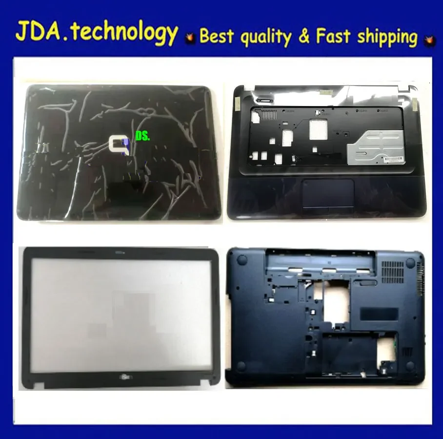 New for HP CQ58-B0 2000-2A00 250 255 G1 LCD back cover+ Front bezel +palmrest upper cover keyboard bezel 689695-001+ bottom case