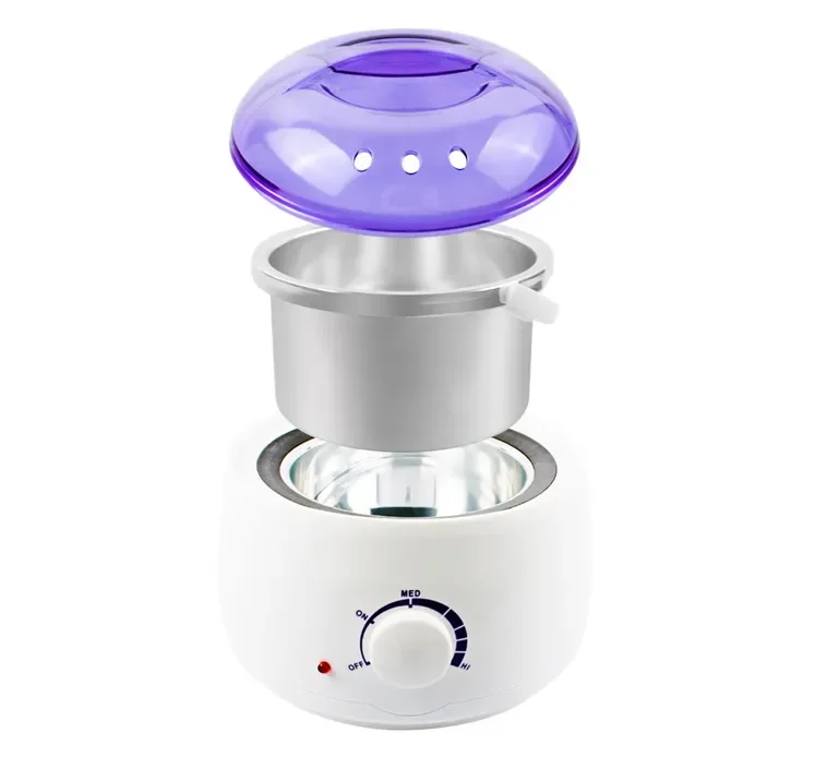 مدفئ شمع مزيل للشعر احترافي ، إزالة الشعر ، مدفأة شمع وعاء واحد