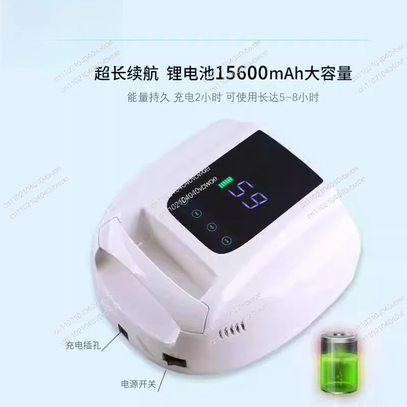 Lithium Battery Storage Nail Phototherapy Lamp 96W, LED Auto Sensor Nail Gel Dryer, Fast Curing Nail Baking Lamp