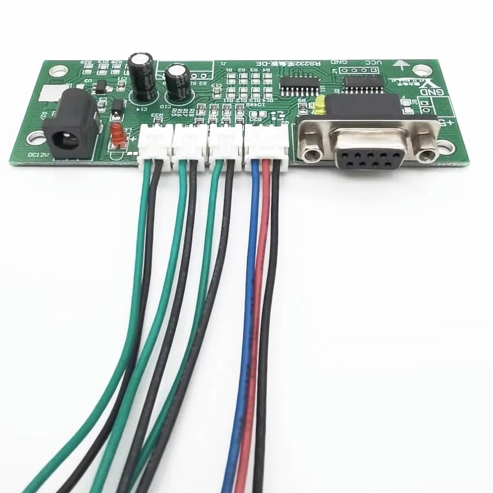 RS232 التحميل التلقائي ، قيمة التبديل 4 قنوات ، القيمة الرقمية ، تحويل إشارة ترسل تلقائيا إلى الكمبيوتر