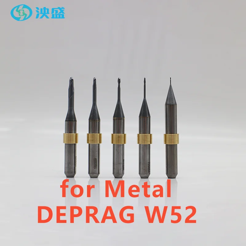 

Фрезерные боры DEPRAG W52 для шлифования металлических титановых материалов для стоматологической лаборатории, шлифовальные инструменты