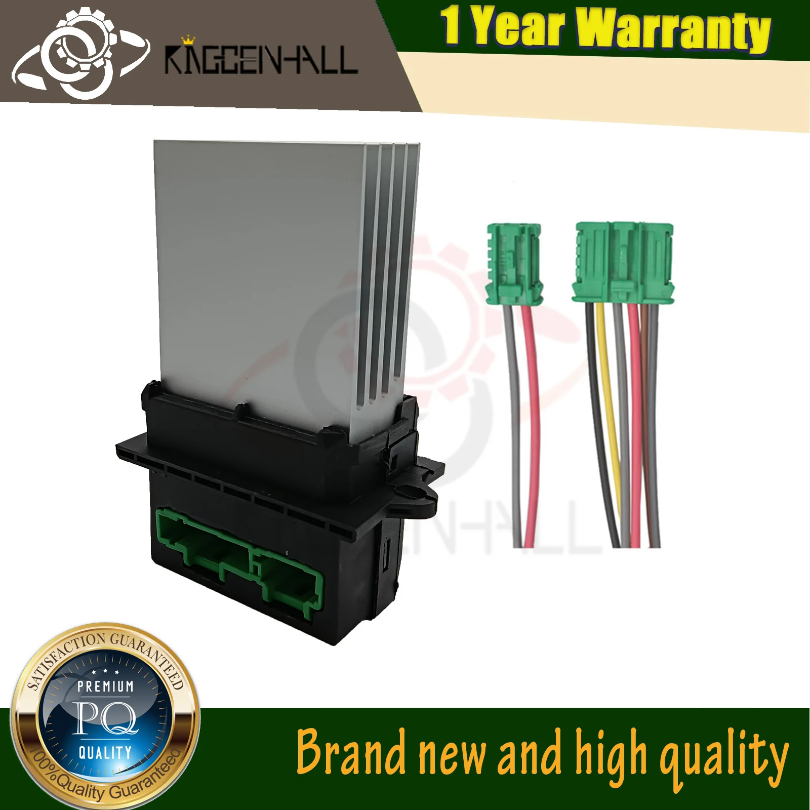 

582670-5400 Heater Fan Control Module Resistor or plug Compatible with CITROËN C2 C3 C5 PEUGEOT 1007 207 133-042-001 27761-AX010