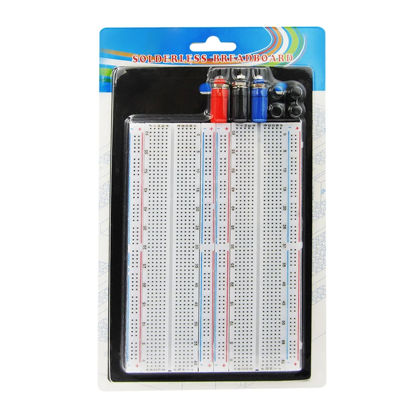 Solderless Breadboard Protoboard 4 Bus Test Circuit Board Tie-point 1660 ZY-204