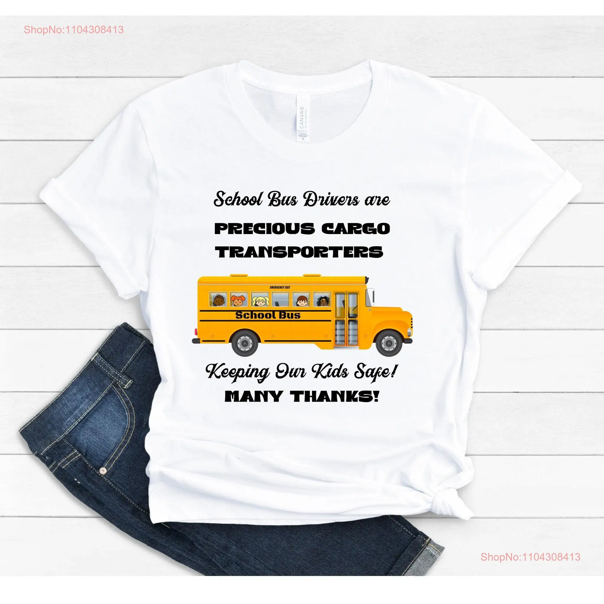 School Bus Driver Precious Cargo Transporter Keeping Kids Safe Thankful for drivers Grateful T Shirt