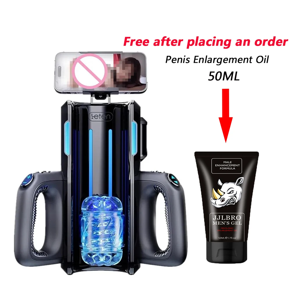 Leten Automatic Hands Free Male Masterburtors Thrusting PRO Auto Sucker Stroking Machine for Men Pocket Tight Pussy DROPSHIPPING