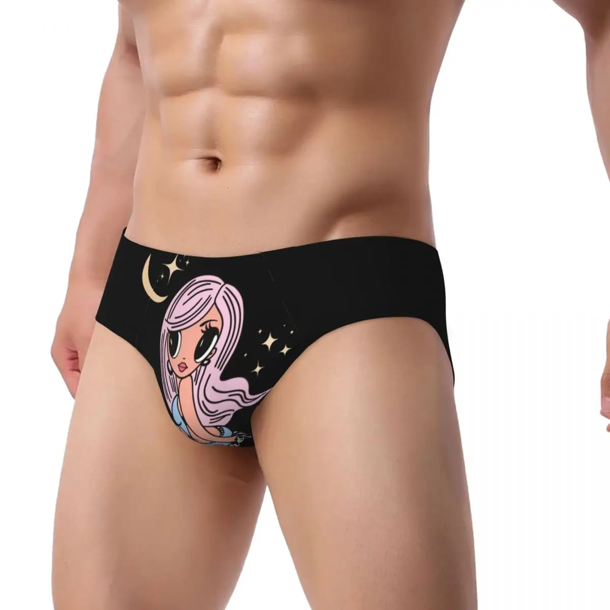 Custom Colombian Music Singer Karol G Tropicoqueta Men's Briefs Panties Mens Breathable Underwear Underpants