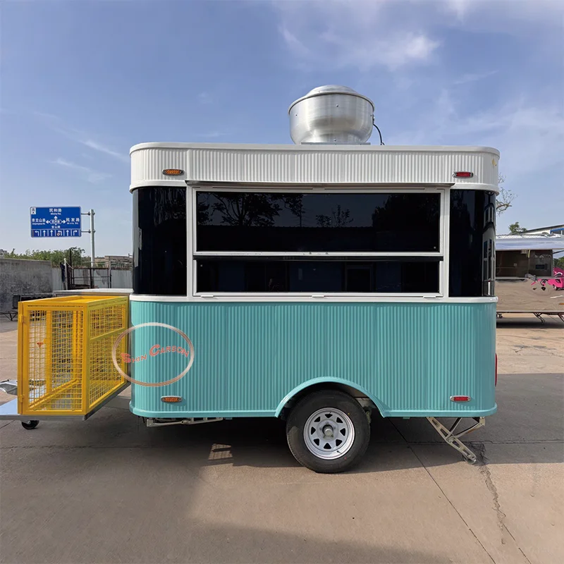 

Electric Mobile Food Truck for Sale - Fully Equipped Ice Cream Hot Dog Coffee Bar with Full Kitchen - Ready to Operate