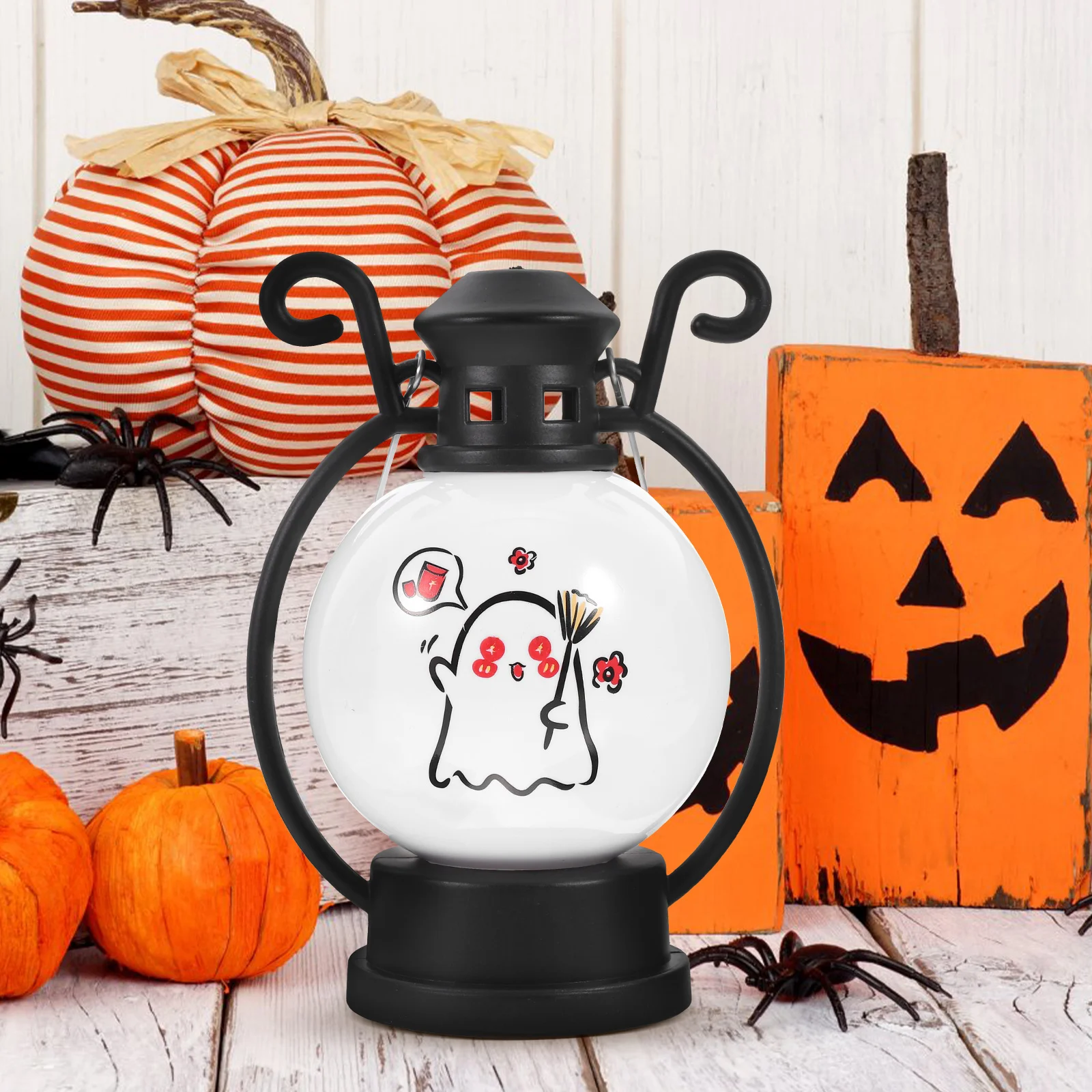 

Halloween Decoration LED Electronic Candles Plastic Lantern Light Indoor Outdoor Festive Home Party Decorations LED Night Lamps