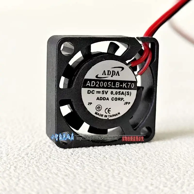 ORIGINAL AD2005LB-K70 5V 0.05A 2006 20*20*06mm KIPAS PENDINGIN RADIATOR BARU