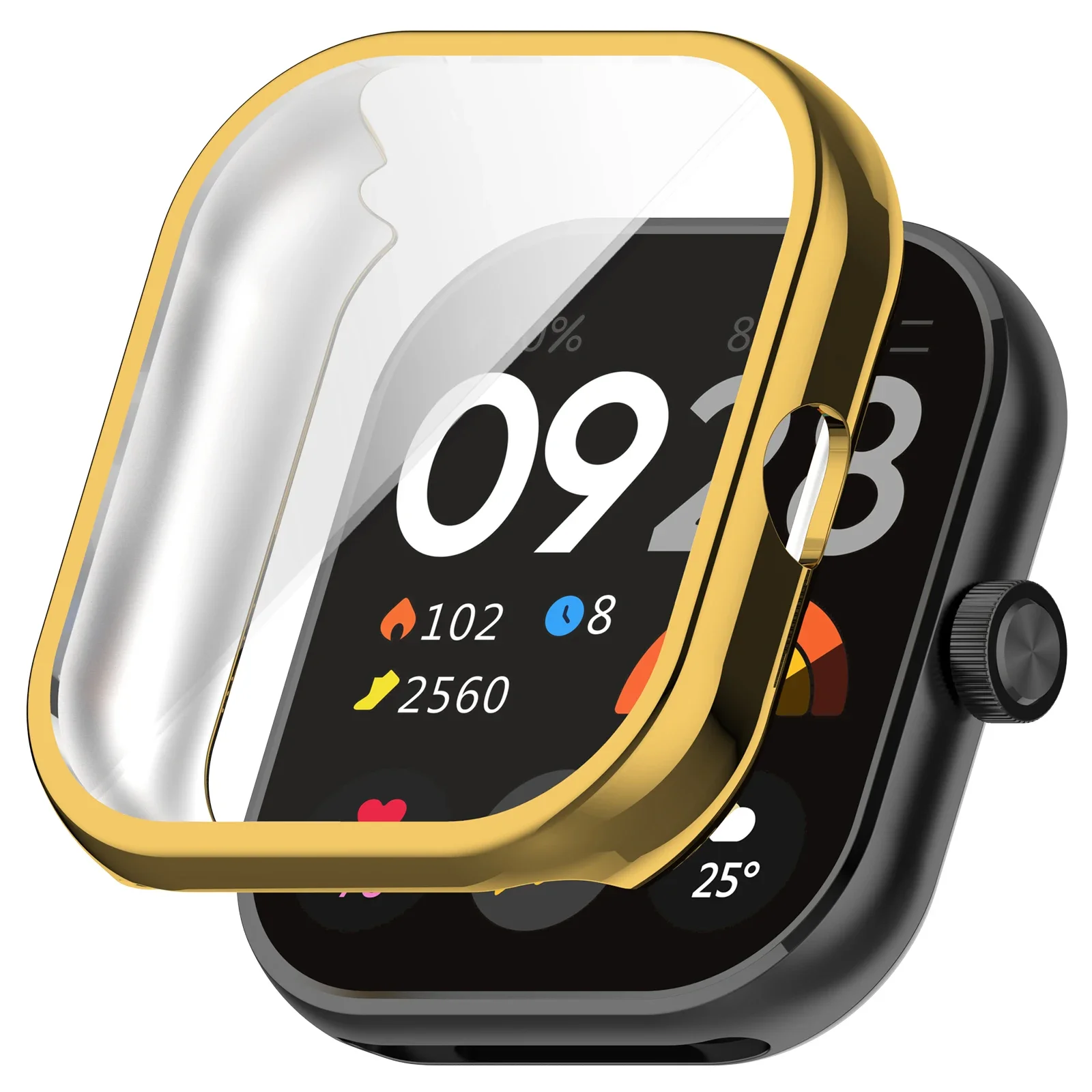 Coque de protection d'écran en TPU souple et transparent, coque de montre pour Redmi Watch 4, coque de protection transparente, accessoires durables