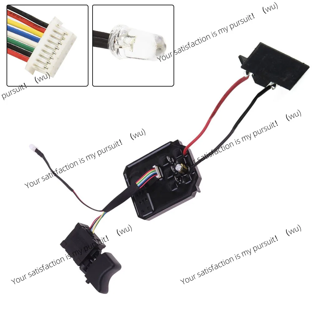 Brushless Electric Wrench Drive Control Board With Switch Suitable For 2106/161/169 General Angle Grinder Control Board