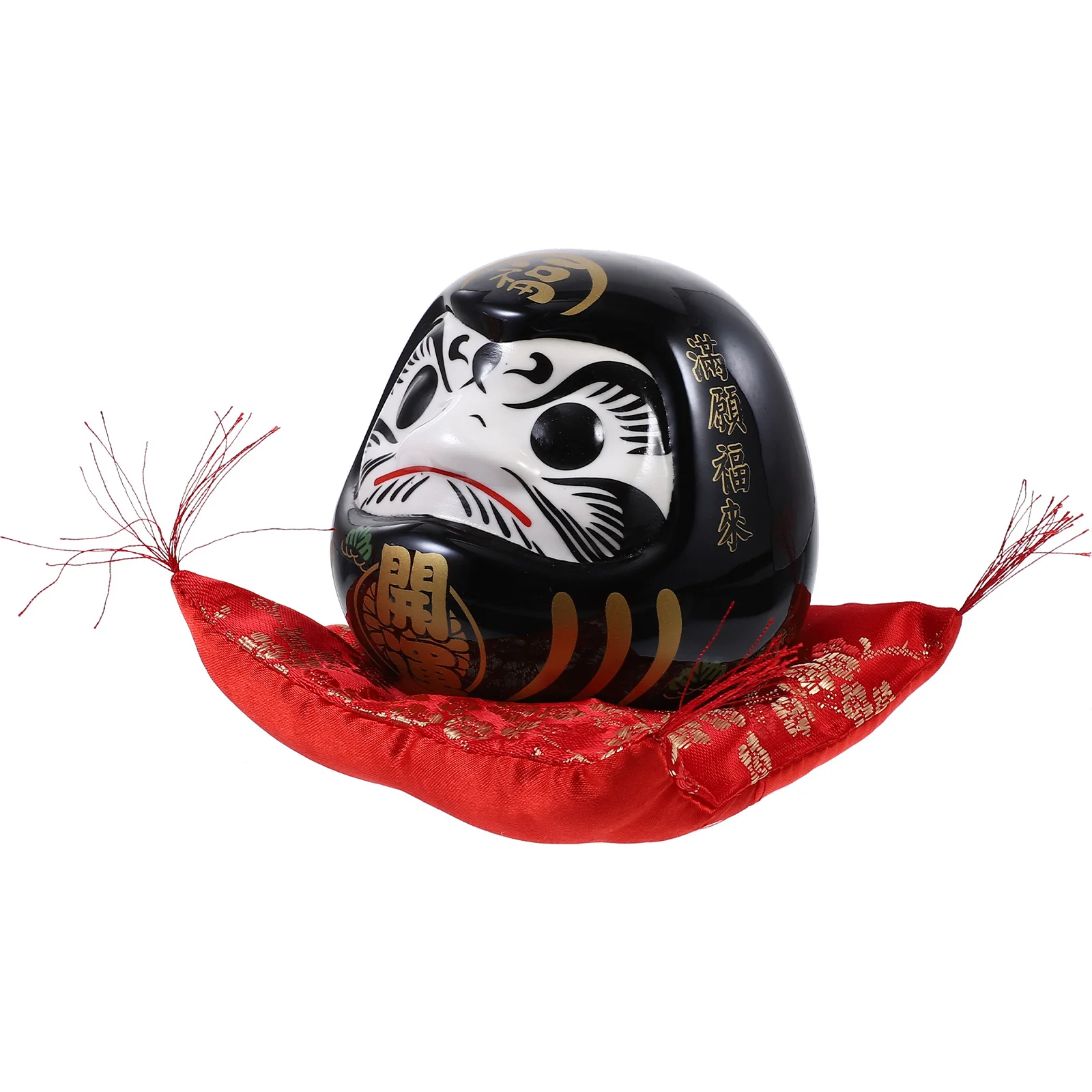 

Medium Ceramic Dharma Piggy Bank Coin Storage Jar Money Saving Box Desktop Decoration Japanese Style Ceramic Piggy Bank