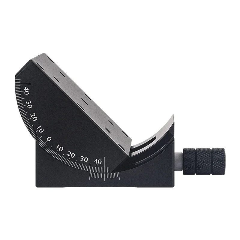 Manual radian tilt angle table camera optical adjustment frame experimental fine-tuning arc slide table large angle large table