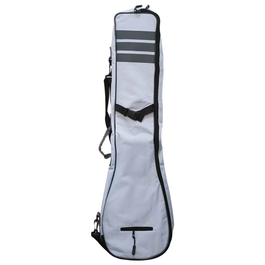 Compact Paddle Case Designed for Three Part Canoe Paddles with Sturdy Carrying Handle and Secure Closure Mechanism