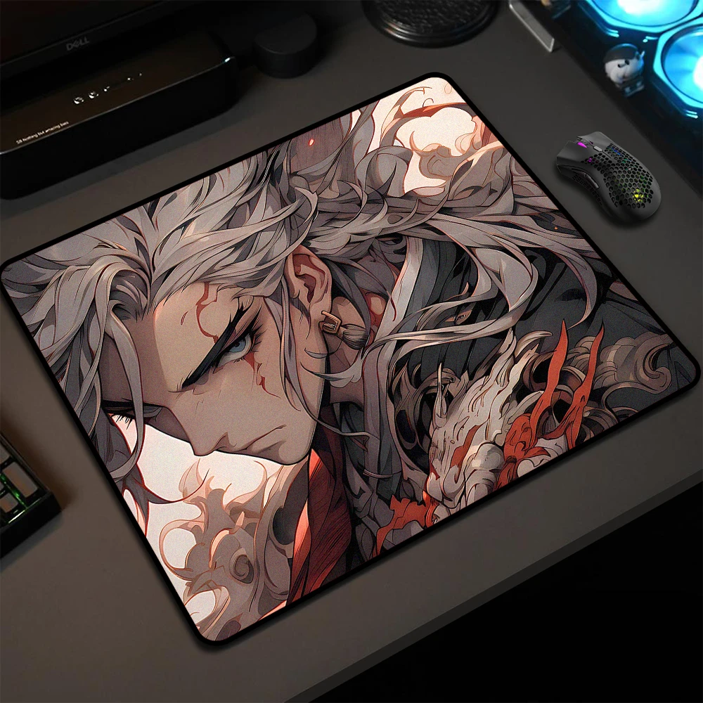 

Game Professional Non-Slip Mousepad Samurai Mouse Mat E-Sports Gaming Mouse Pad FPS Gamer Computer Desk Mat Premium Keyboard Pad