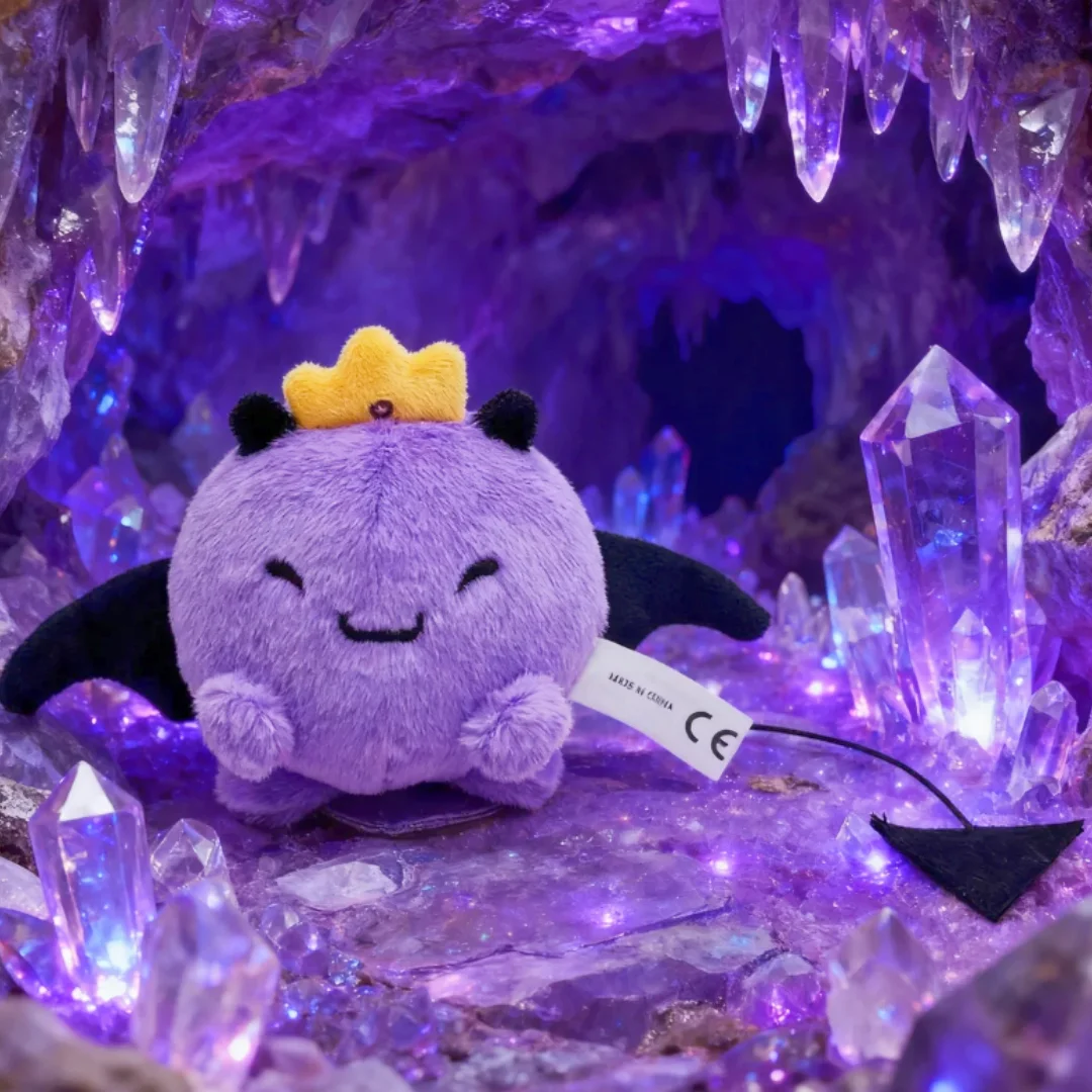 

Cute Wemmbu Plush Toy Unstablesmp Purple Soft Stuffed Animal Plushie Game merchancdise Birthday Xmas Gift for Kids Room decor