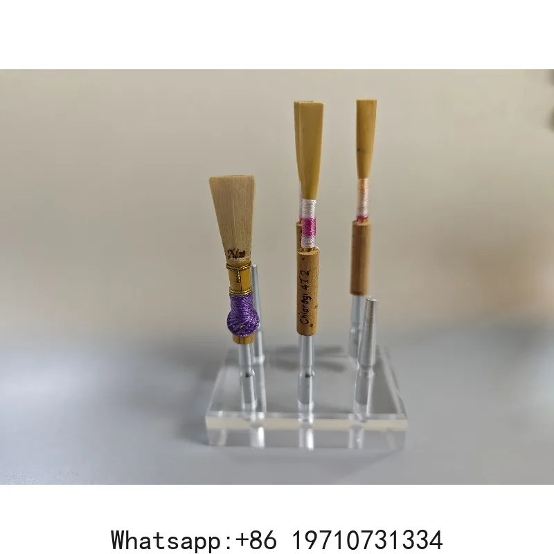 Oboe, pluma de oboe de gran tamaño, tabla de secado para plumas de oboe, pluma de oboe de gran tamaño, para colocar/plumar.