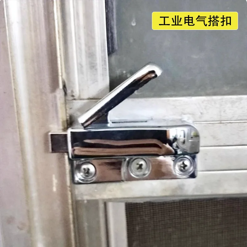 

Zinc Alloy Anti-Theft Door Lock Buckle Needle Spring Compression Lock for Window Cabinet Door Security