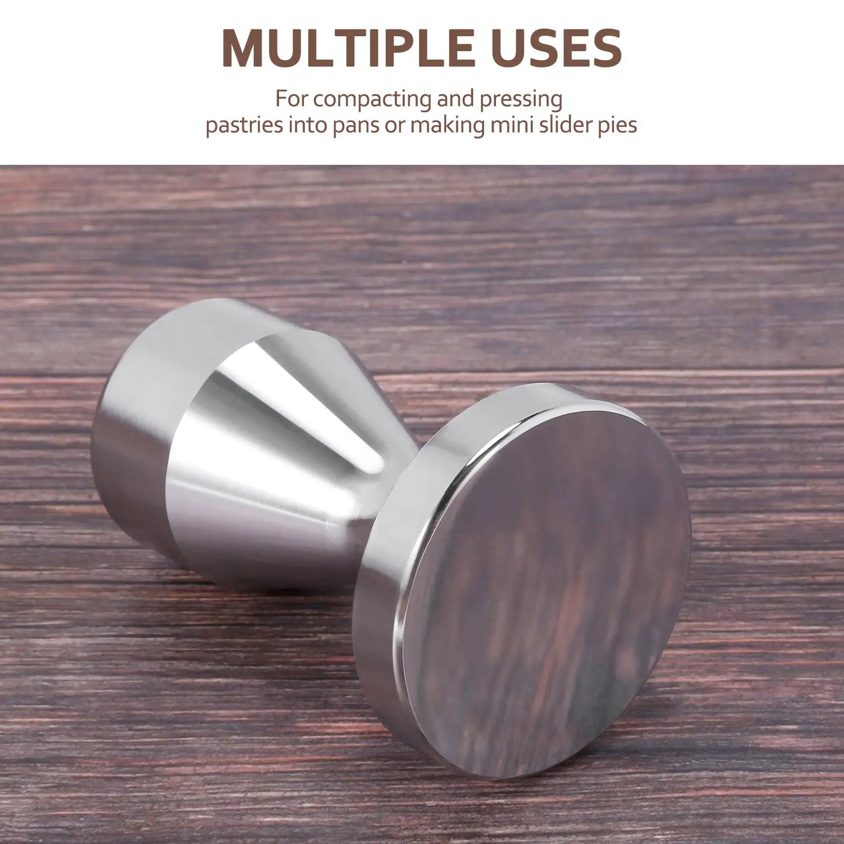 

P4-Пережим для кофе из нержавеющей стали Barista Espresso Tamper Base Пресс для кофейных зерен