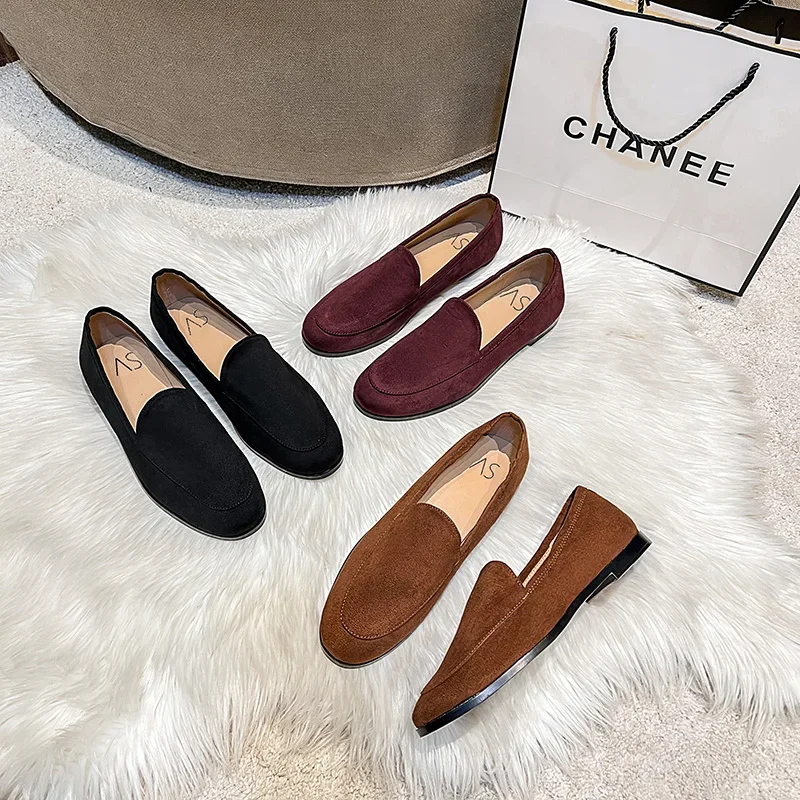 Baotou Half Slippers Women Summer Wear Muller Shoes 2024 New Flat Sandals Loafers Shoes