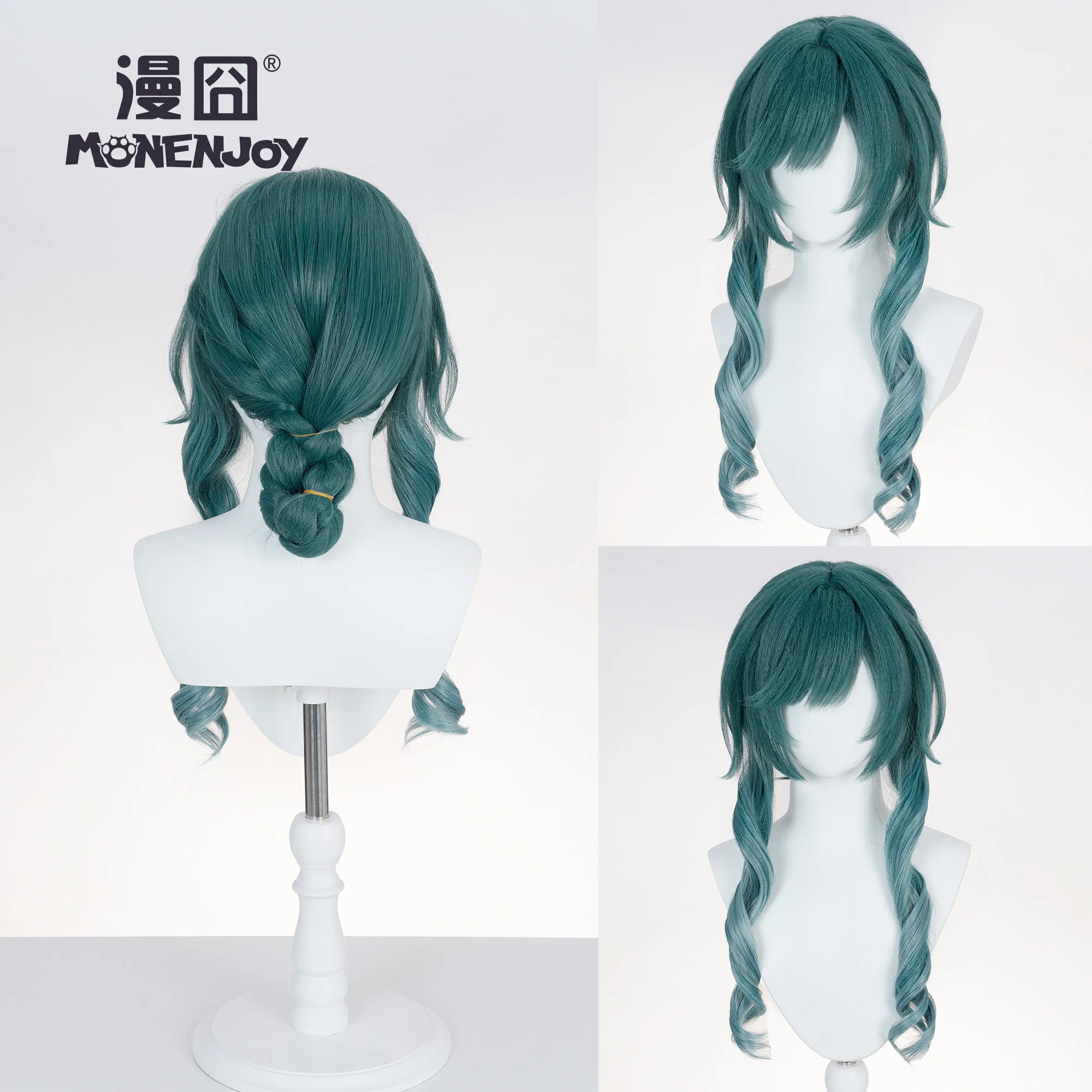 Spiel Arknights: Endfield Xaihi Cosplay Perücke Eine Splashart des Operators Xaihi Haar Outfit für Hallowmas Party Erwachsene Frauen Männer