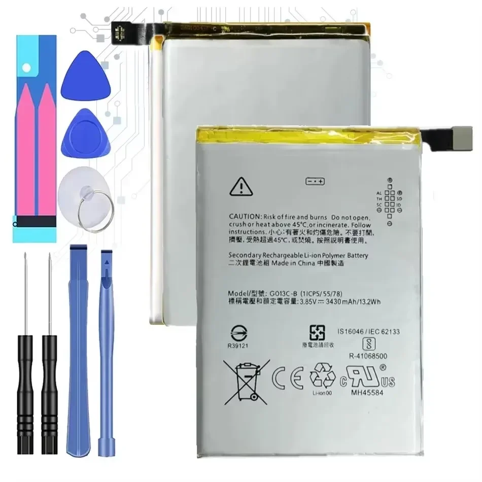 G013C-B	3430mAh	Replacement Battery For HTC Google Pixel 3 XL 3XL Pixel3