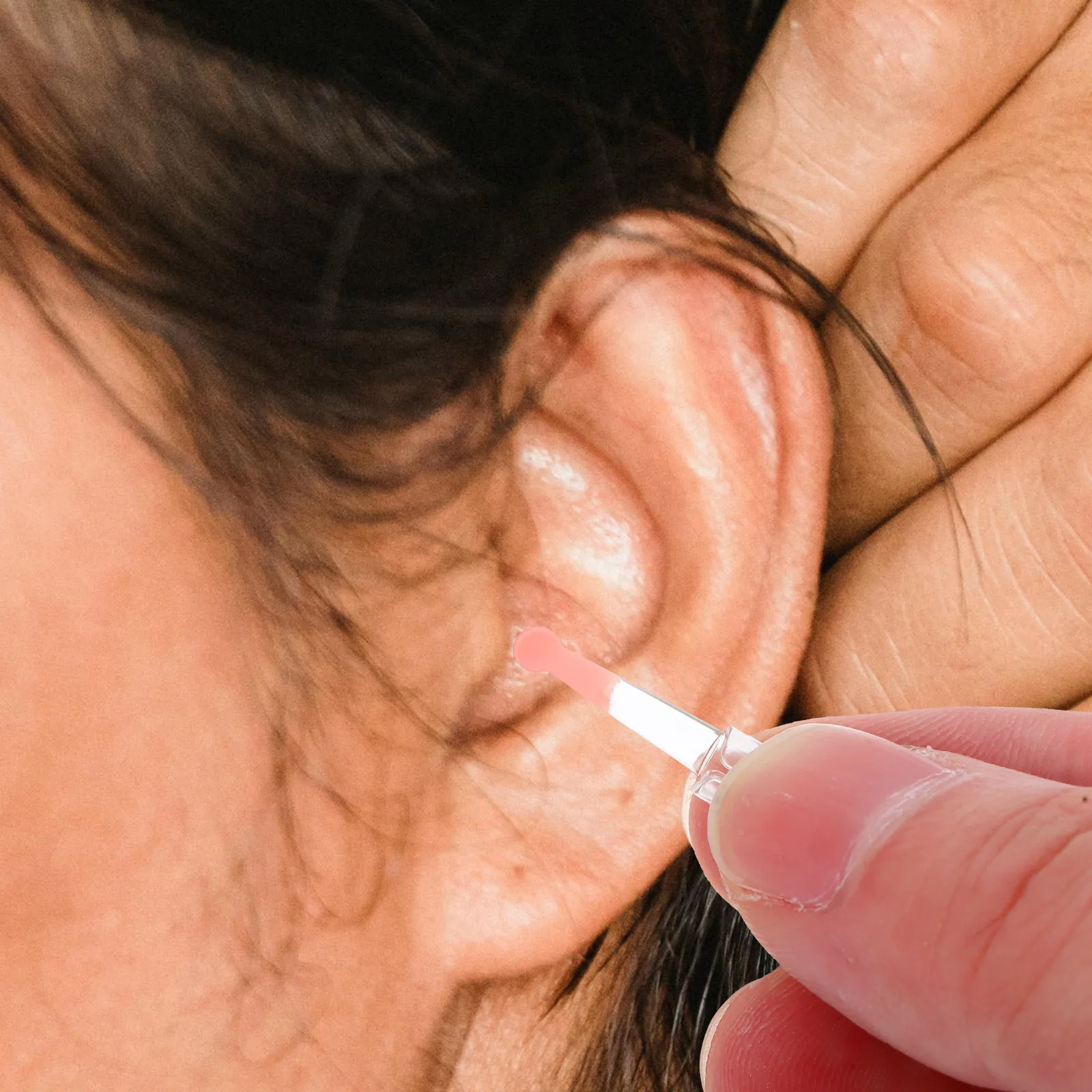 

5 шт. сменные насадки-ложки для ушной серы, практичные видимые насадки для чистки ушей, профессиональный инструмент для легкого удаления ушной серы