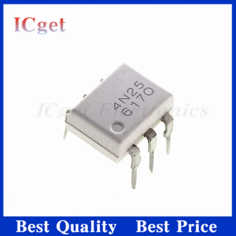 20pcs New 4N38 4N37 4N36 4N35 4N33 4N32 4N27 4N28 4N25 4N26 DIP-6 IC Optocoupler In Stock Wholesale