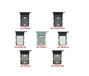 50 ks držák slotu pro SIM kartu, držák čtečky SIM karet, náhradní díl pro Google Pixel 4, 4XL, 4A, 5G, Pixel 5 6 Pro 7 10 nejlepší prodej Slot pro SIM kartu Google Pixel 4XL - №5