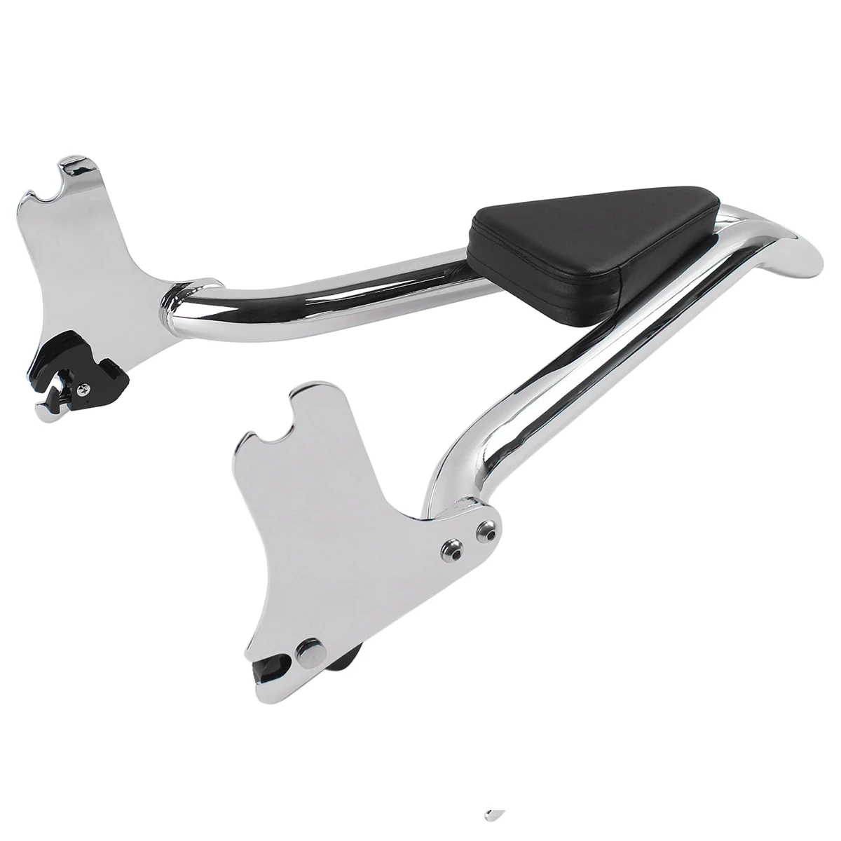 Motorcycle Chrome 22'' Backrest Rear Passenger Sissy Bar For Harley Touring Road King Street Electra Glide Road Glide 1997-2008 - Image 6