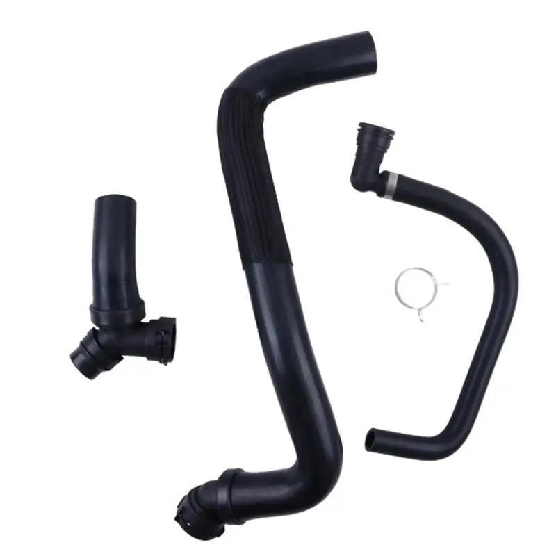 

A02Q-For Ford F-150 5.0L V8 2011-2020 3Pcs Upper Radiator Hose Replacement Parts BL3Z8C350A CL3Z8260A DR3Z8566A
